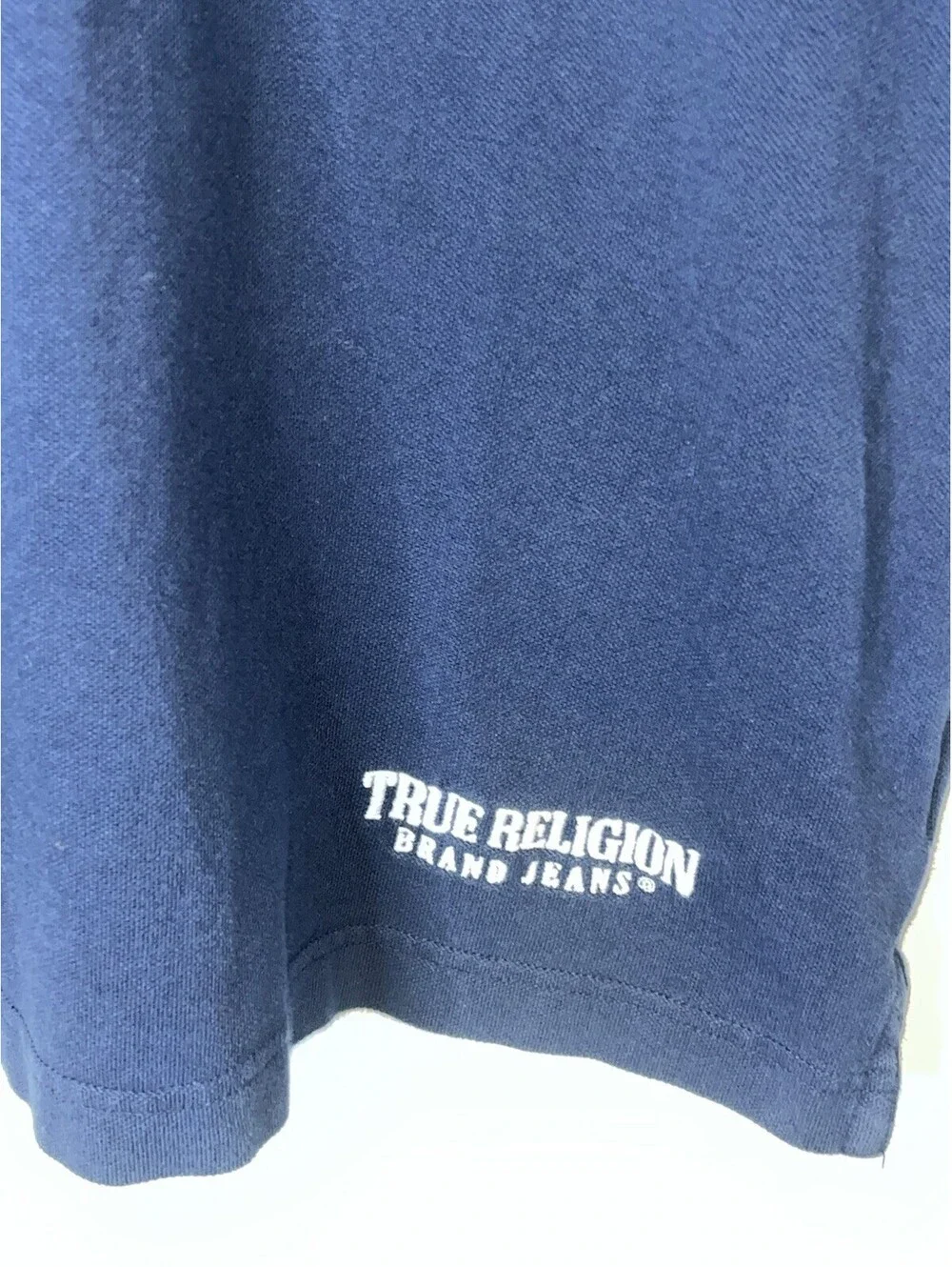 True Religion Short Sleeve Relaxed Polo Shirt Men’s Large PTP 22”